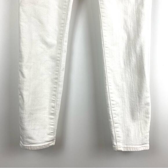 J Crew Mercantile 10” Highest Rise Skinny Jeans Denim Frost Wash Women’s Sz 27 - Picture 5 of 11